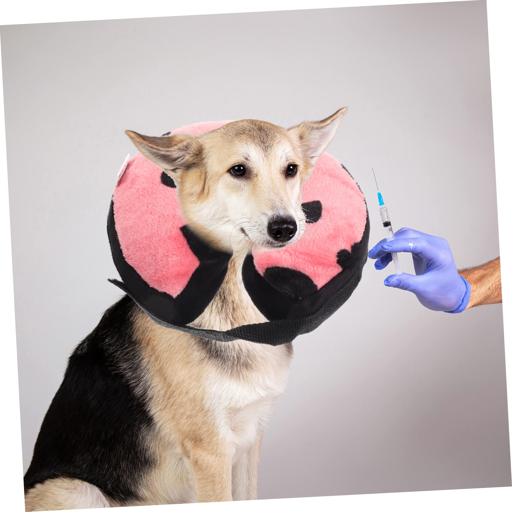 SUPVOX 4piezas Collar Inflable Protector para Gatos Collar De Recuperación Ligero y Cómodo para Mascotas Previene Lameduras y Arañazos Heridas para Recuperación Postquirúrgica