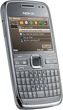 Nokia E72 unlocked Mobile Phone Metal Grey 