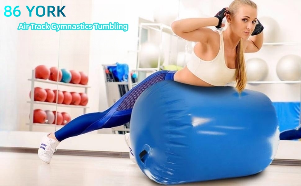 Amazon.com : 86 York Air Barrel Gymnastics Roller Inflatable
