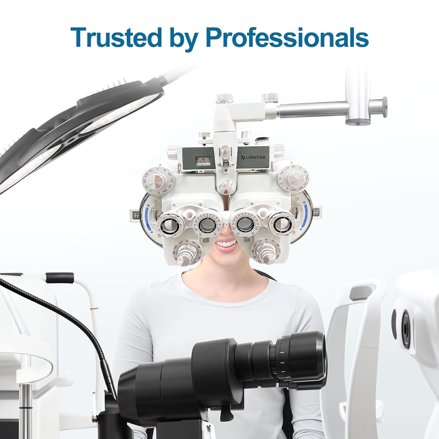Phoropter Ophthalmic Instruments Optical View Tester Vision Tester Eye Exam Equipment Minus Cylinder Lenses Manual Phoropter VT-5C