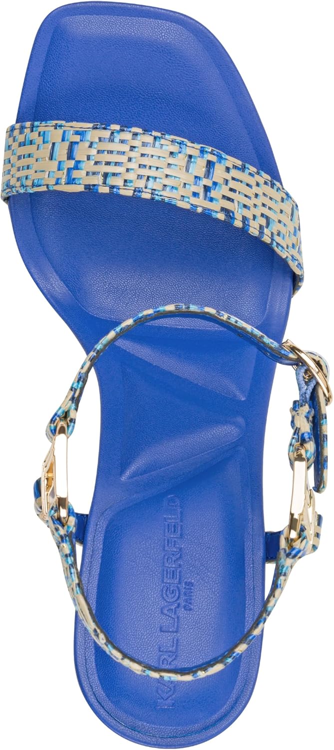 KARL LAGERFELD Women's Cybil Evening Ankle Strap Dress Heels - Image 2