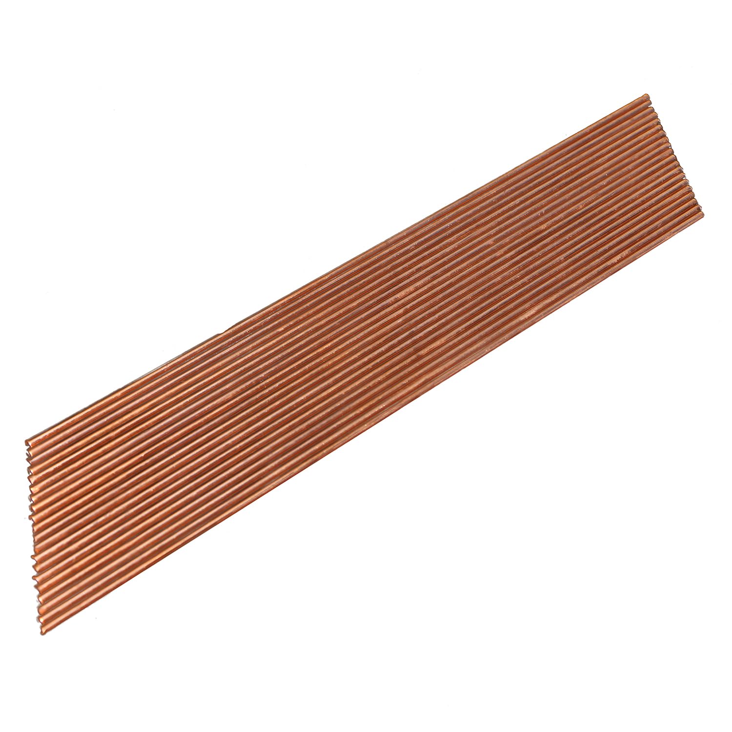 Copper Round Rod, VERNUOS 20 pcs 3.25mm / 1/8 inch Copper Round Rods Lathe Bar Stock,305mm(12in) in Length