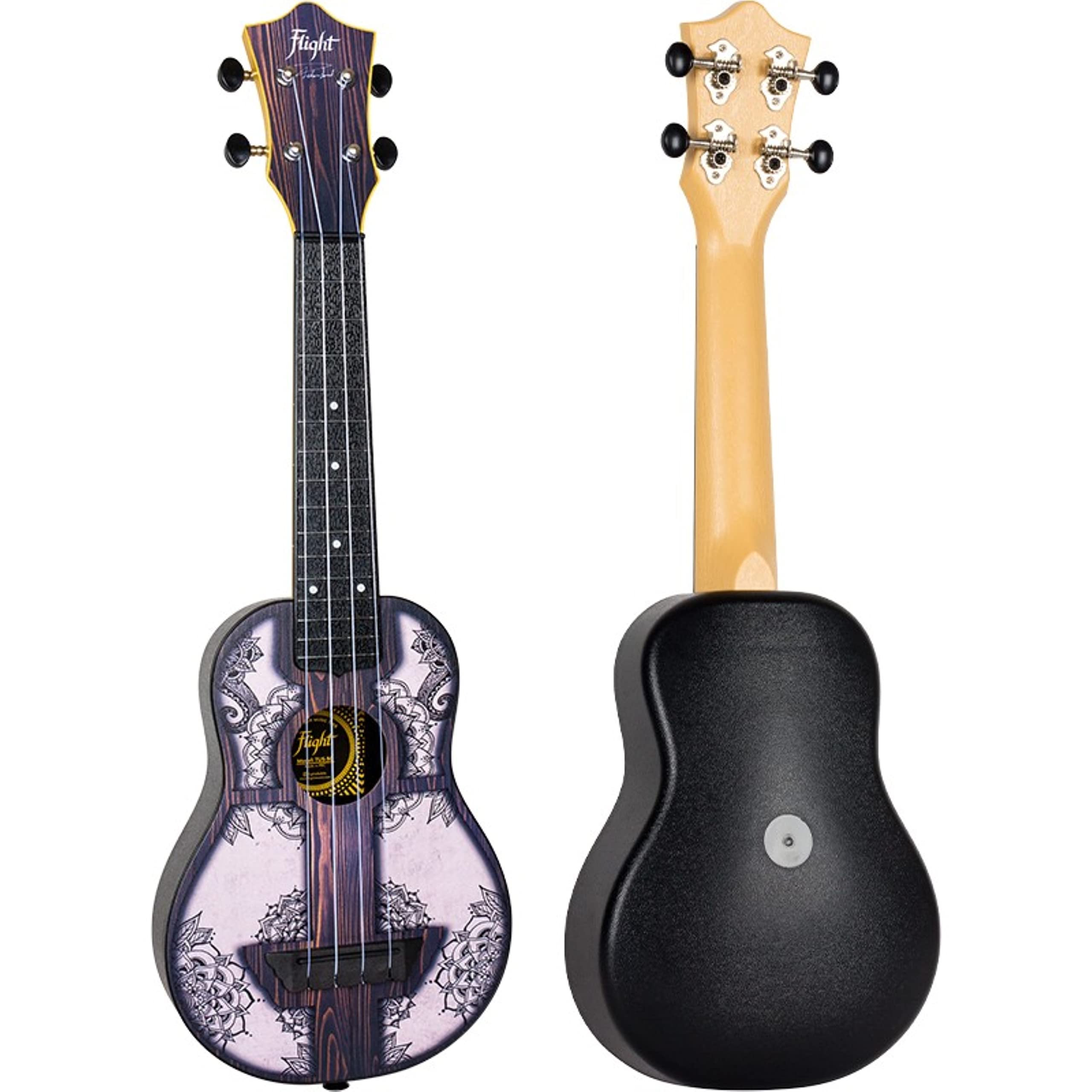 Flight Ukeleles TU40 ABS sopranowe ukulele podróżne - mandala