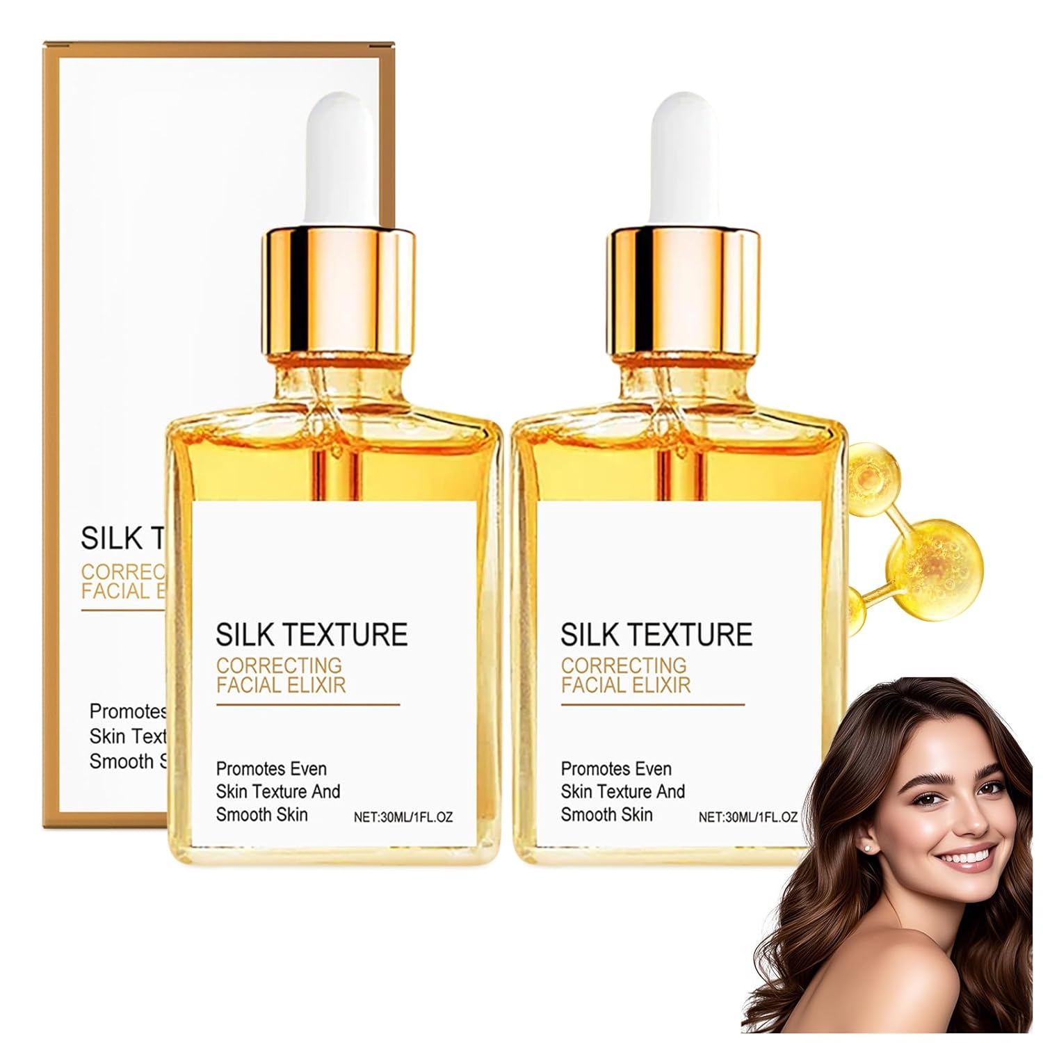 2PC Gouda Silk Body Oil, 30ml Perfume Oil for Women, Bath & Shower Essential Oil for Smooth and Hydrated Skin, Refreshing Non-greasy, Infused with Shea Butter, Coconut Oil, Vitamin E 2PC Gouda Silk Body Oil, 30ml Perfume Oil for Women, Bath & Shower Essential Oil for Smooth and Hydrated Skin, Refreshing Non-greasy, Infused with Shea Butter, Coconut Oil, Vitamin E