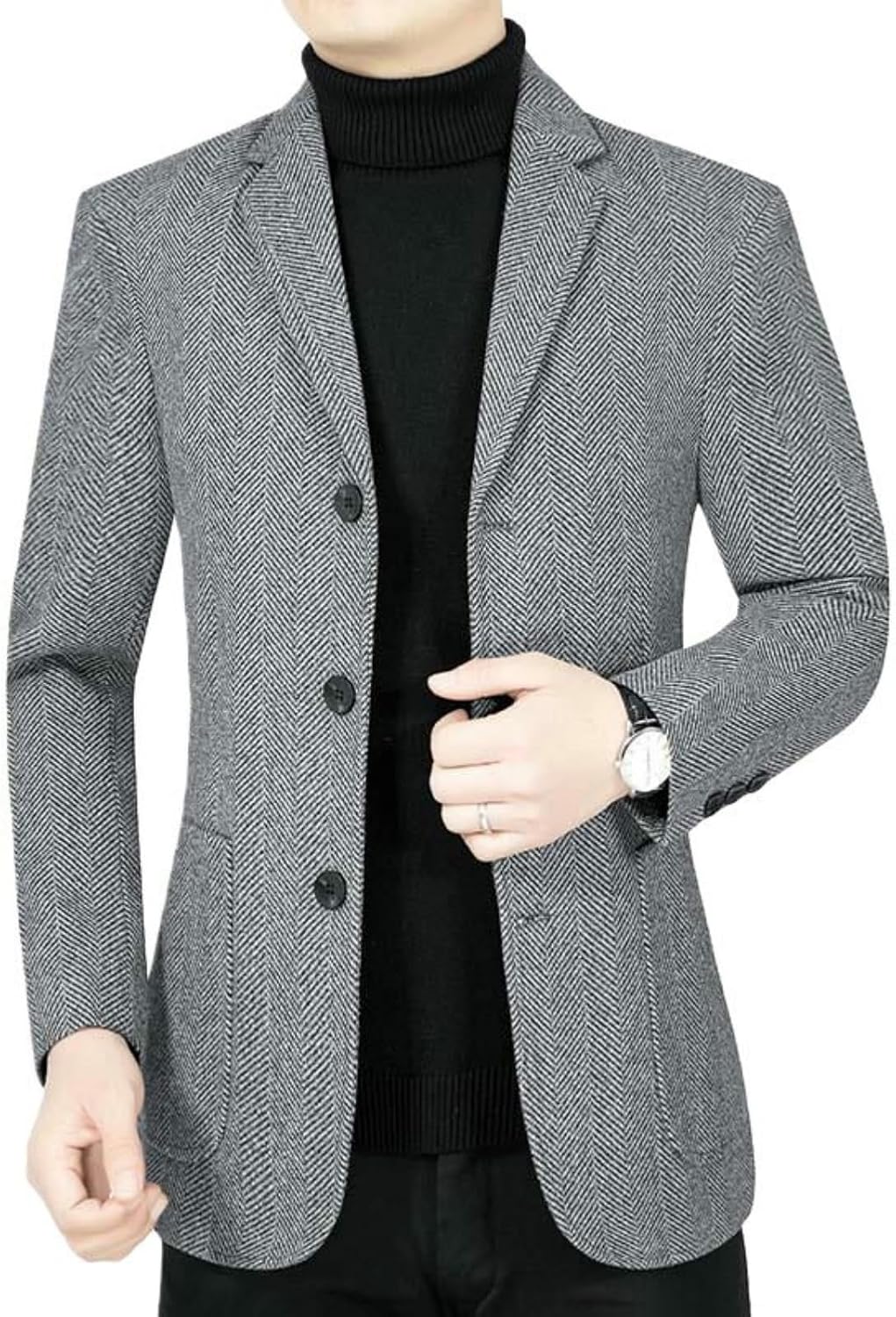 Men’s Spring Autumn Business Classic Versatile Slim-Fit Casual Blazer