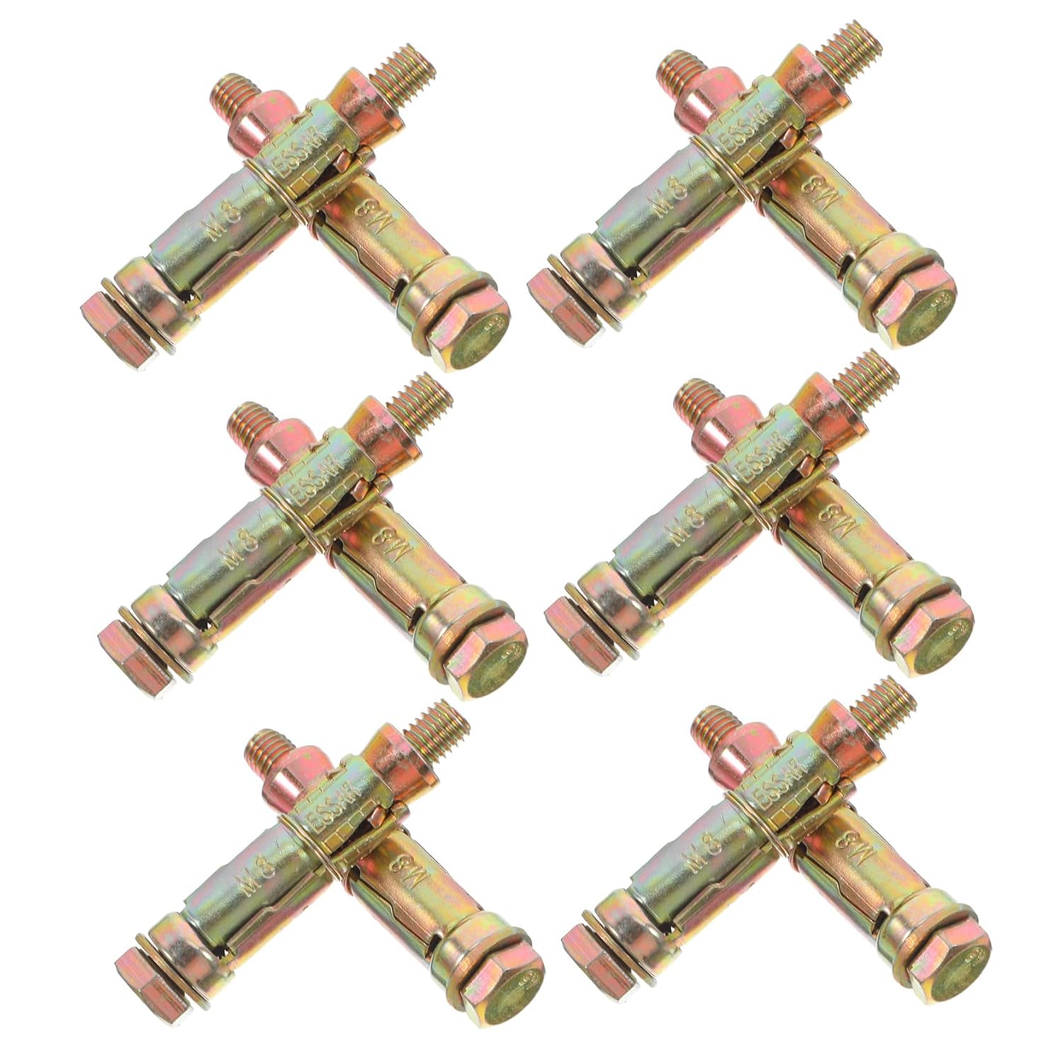 Expansion Bolts for Heavy Duty 12pcs Shield Anchors Brick Wall