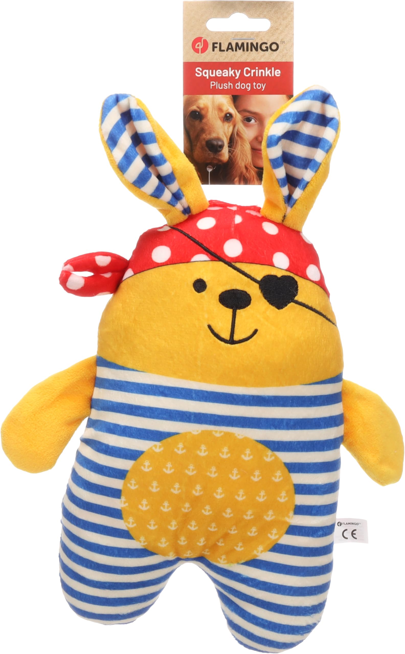 Flamingo HS PIRRA Kaninchen GELB 24x9x32,5CM 32