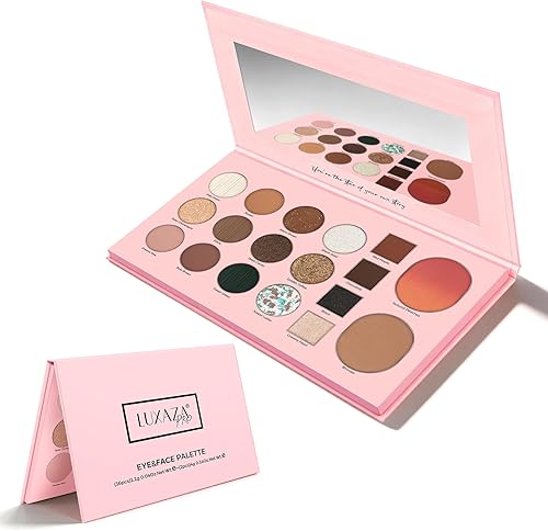 UCANBE Highly Pigmented Eye Makeup Palette — shown in a real home setting for scale