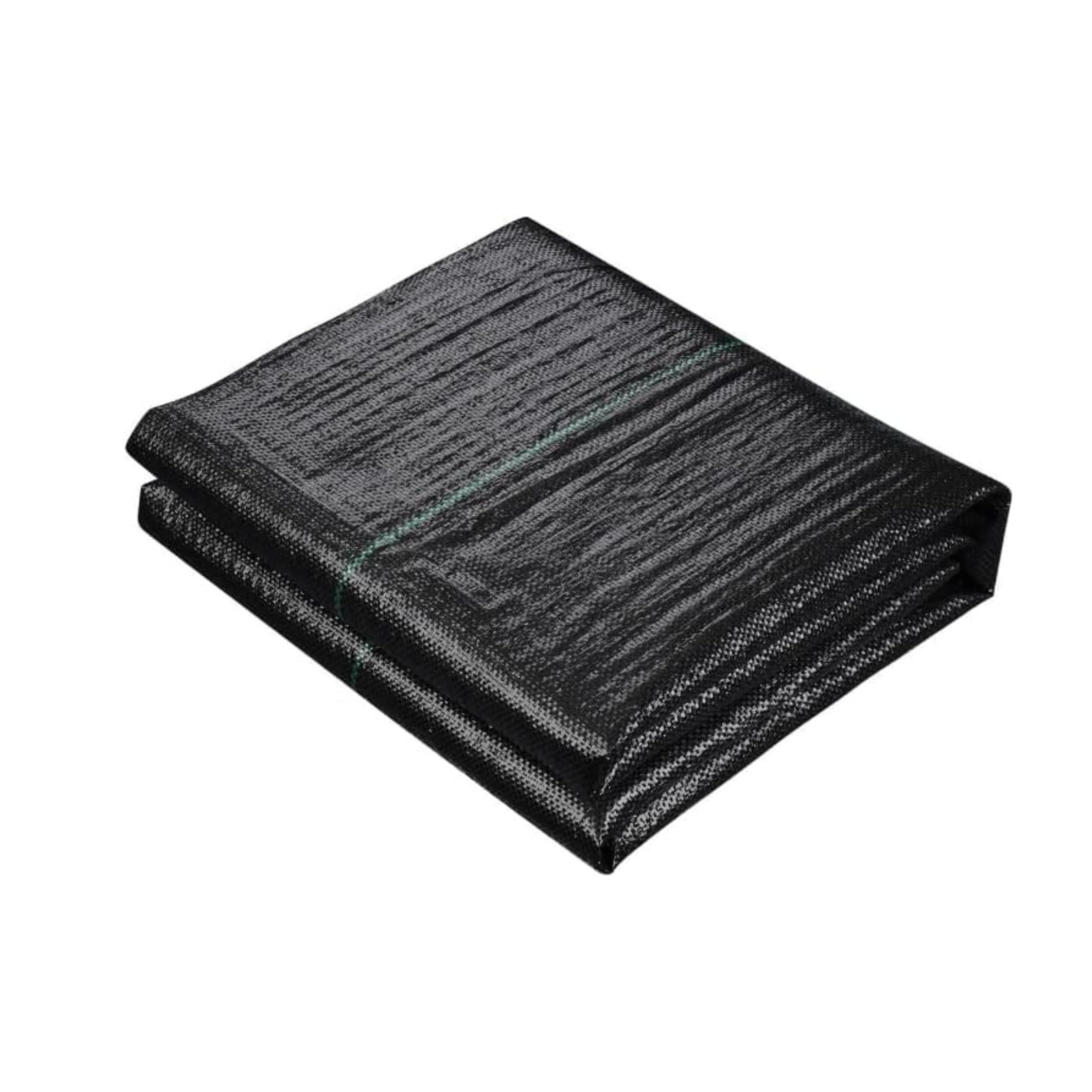 Garden Mile Weed Membrane 2m x 10m Heavy Duty 100GSM Landscape Fabric - Weed Suppressant Barrier Sheet for Gravel, Artificial Grass, Driveway, Patio & Garden Underlay (10M x 2M)