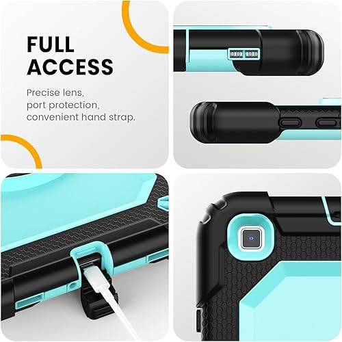 Miniatura 7 de Timecity Funda para tablet Samsung Galaxy Tab A 8.0 2019 (solo compatible con SM-T290T295T297), protector de funda para tablet con soporte