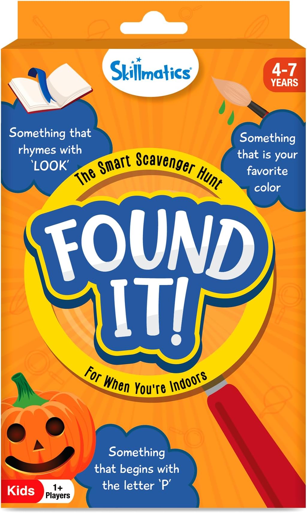 Skillmatics Scavenger Hunt Card Game - Found It, Educational Game Collections, Perfect for Home, School, Travel, Playdates & Party Games, Gifts for Kids and Families, for Ages 4, 5, 6, 7