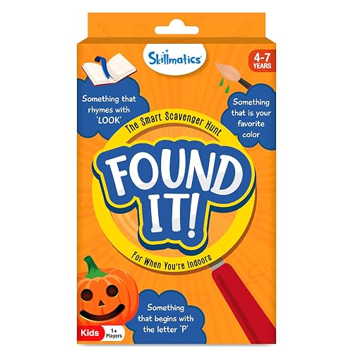 Skillmatics Found It – Scavenger Hunt, Search & Find Card Game for Kids