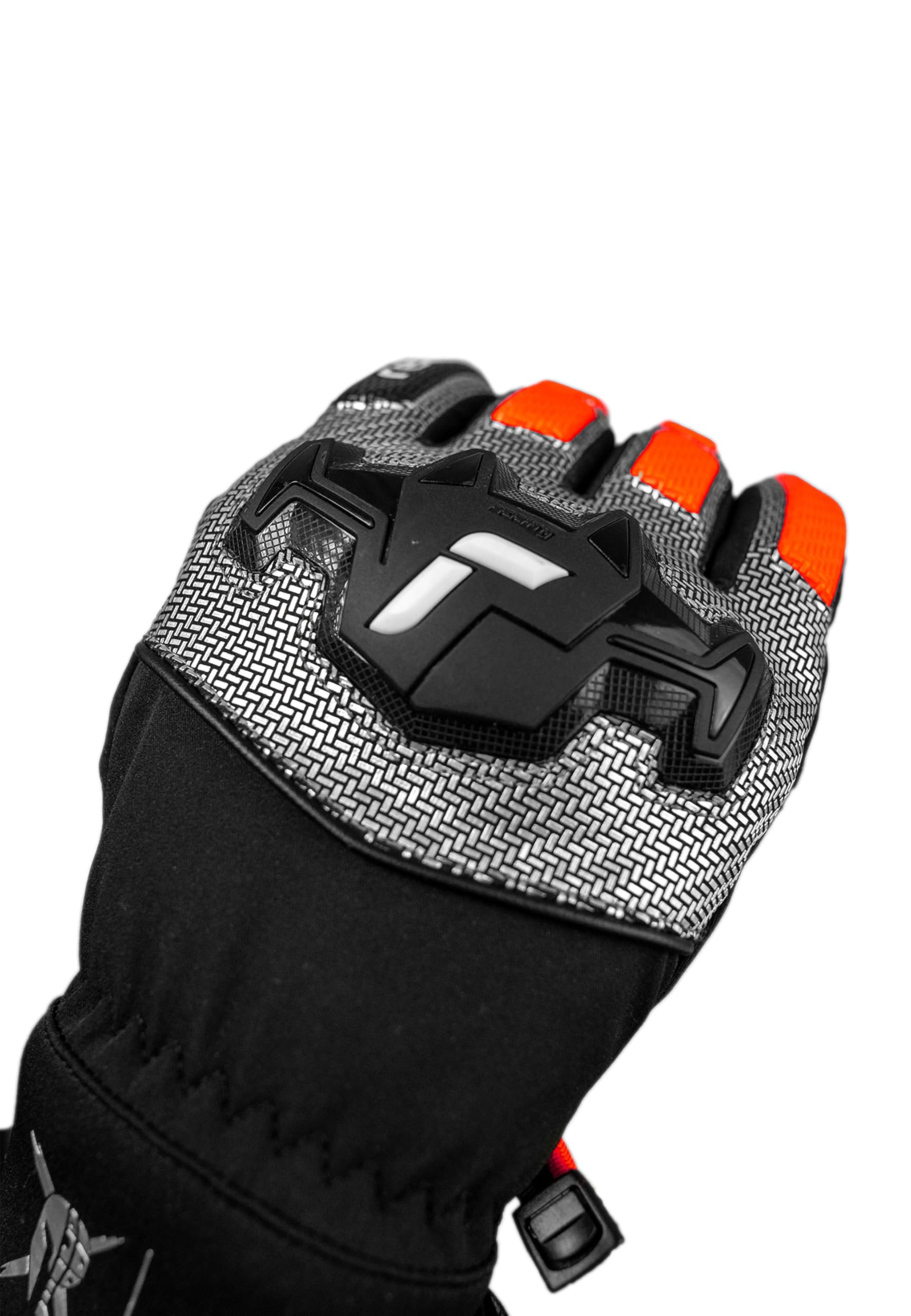 Reusch Worldcup Warrior R-TEX XT Skihandschuhe mit wasserdichter Membran, TecFill-Isolierung, Ziegenleder, atmungsaktiv, winddicht