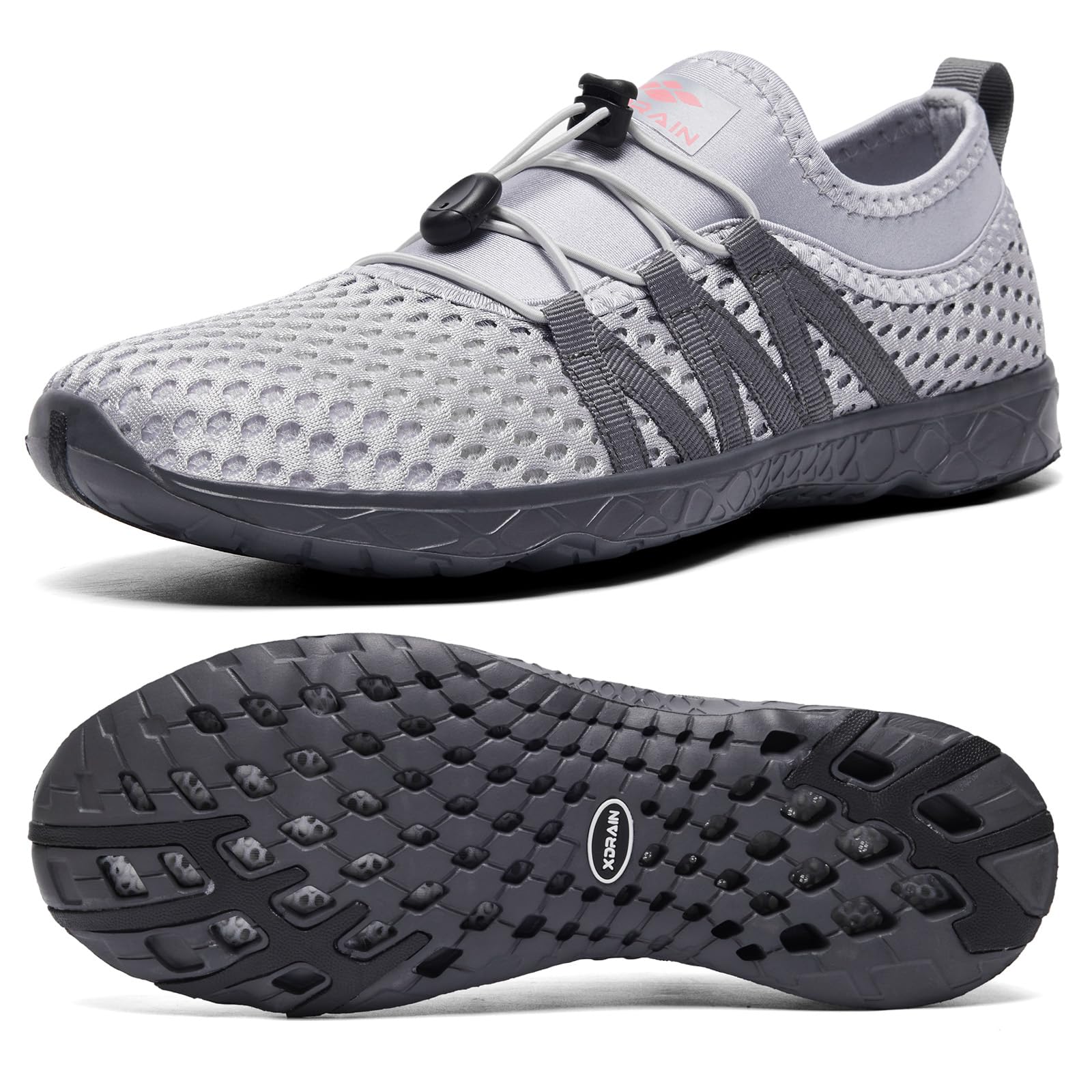 Aleader hombre Mesh Slip On Zapatos de agua