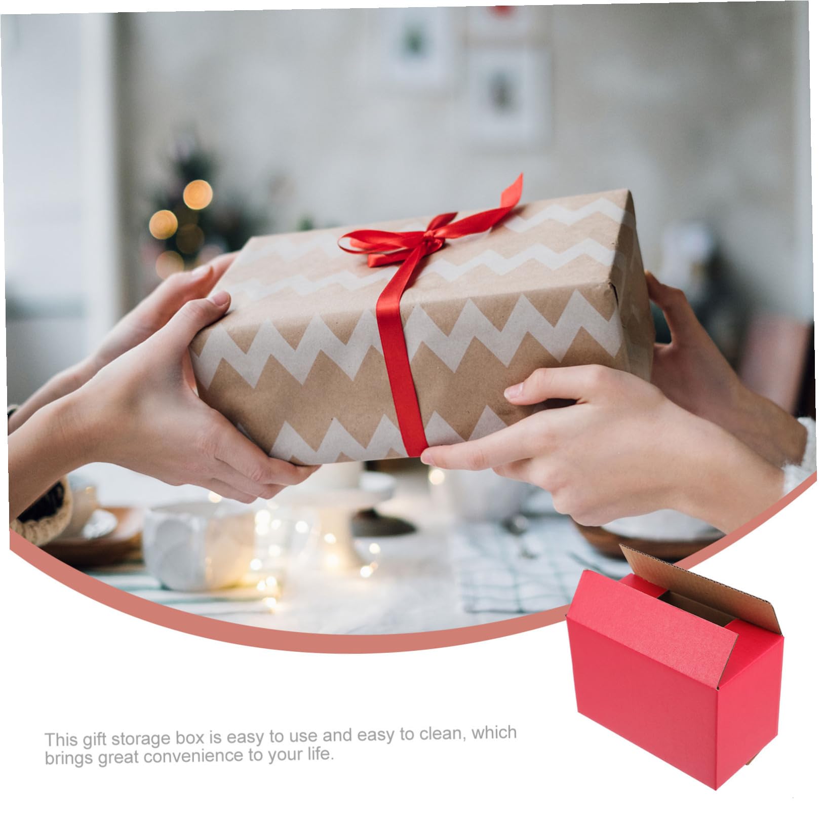 VERDANVERSE 12 Stück Geschenkkartons aus Papier Rechteckige Aufbewahrungsboxen Leicht und Langlebig für Geburtstag Hochzeit und Büro
