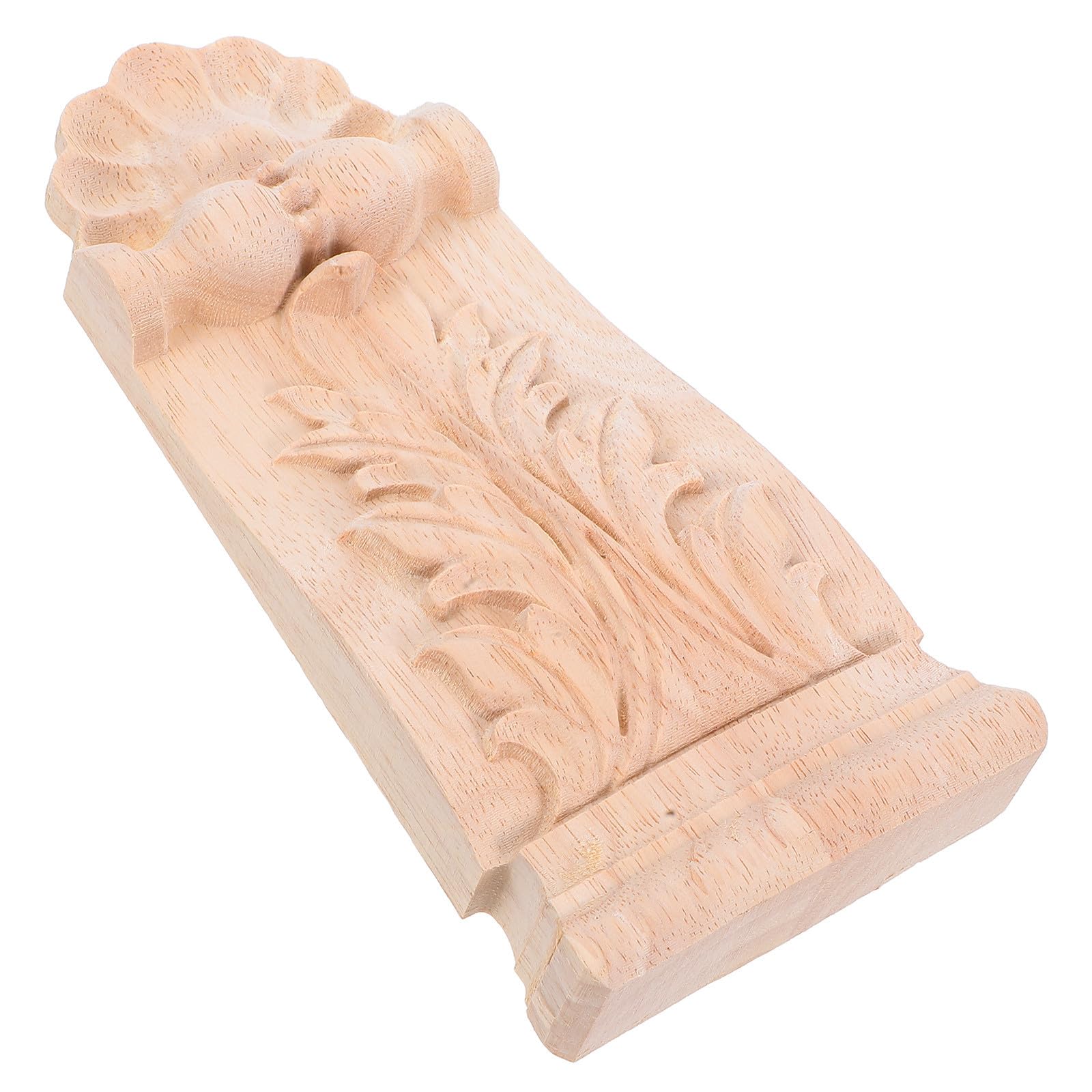 Ménsulas rústicas de madera para ocultar imperfecciones y reforzar esquinas de muebles