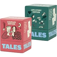 TALES Couples & Life Story Conversation Kit Cards 2-Pack for Deeper Connection and Meaningful Moments