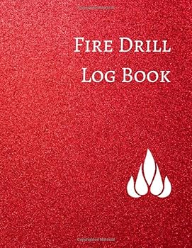 Paperback Fire Drill Log Book