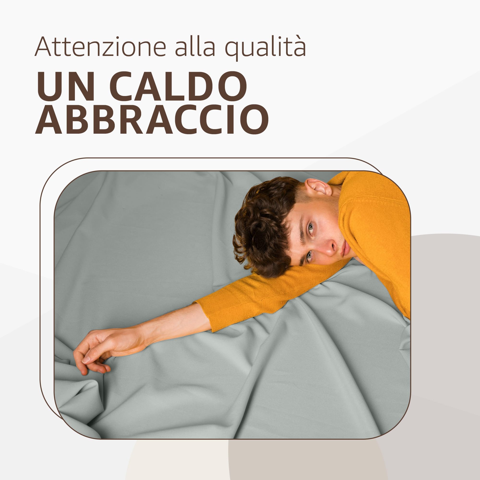 SONIT - Plaid Matrimoniale in Pile - Coperta in Pile Autunnale e Invernale - Coperta Matrimoniale 200x230 cm - Plaid Divano e Letto Grigio