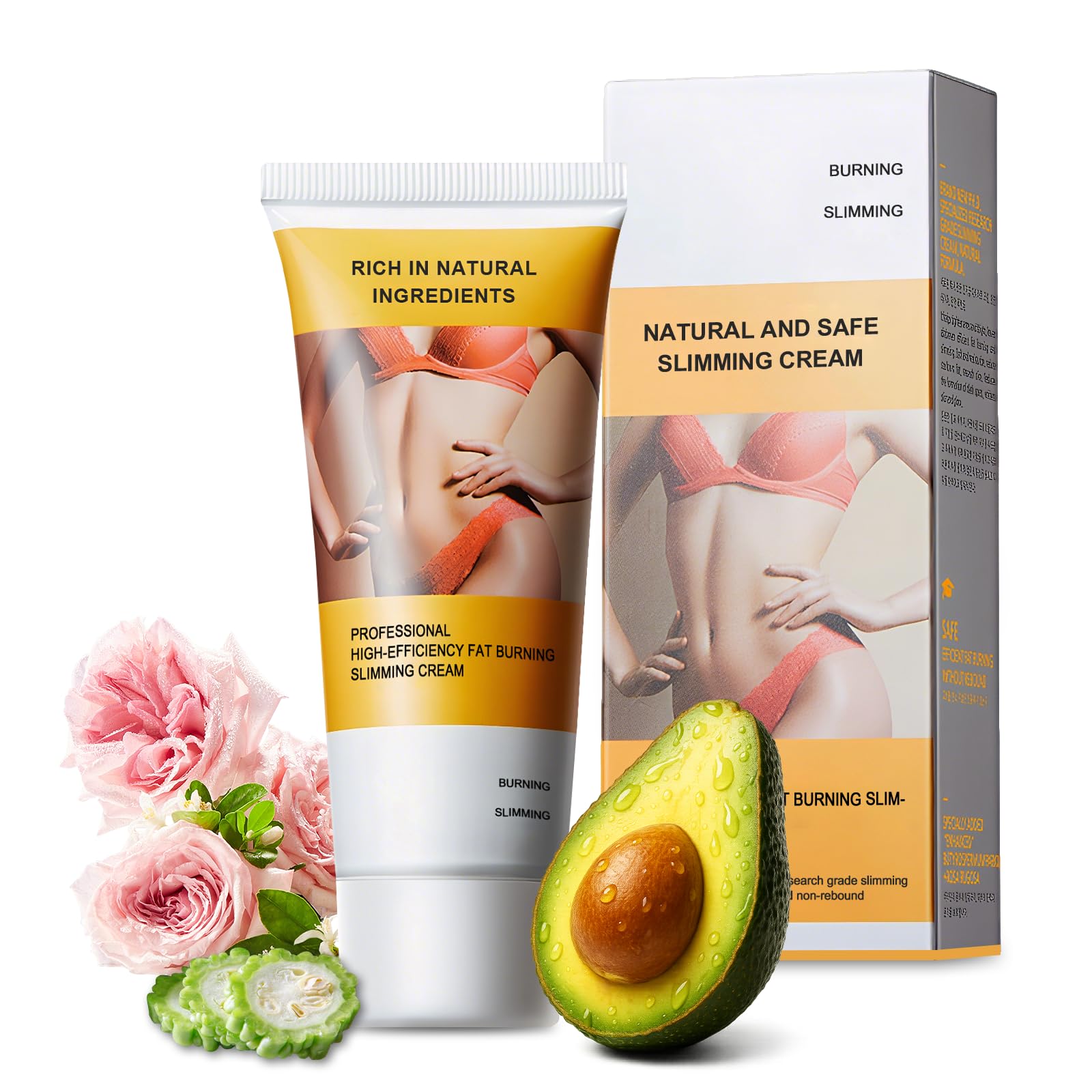 250g Crema Calor Intensa – Crema Anticelulítica Natural para Vientre, Piernas, Glúteos y Brazos – Crema Reafirmante Hidratante para Piel Firme y Tonsurada — view 9