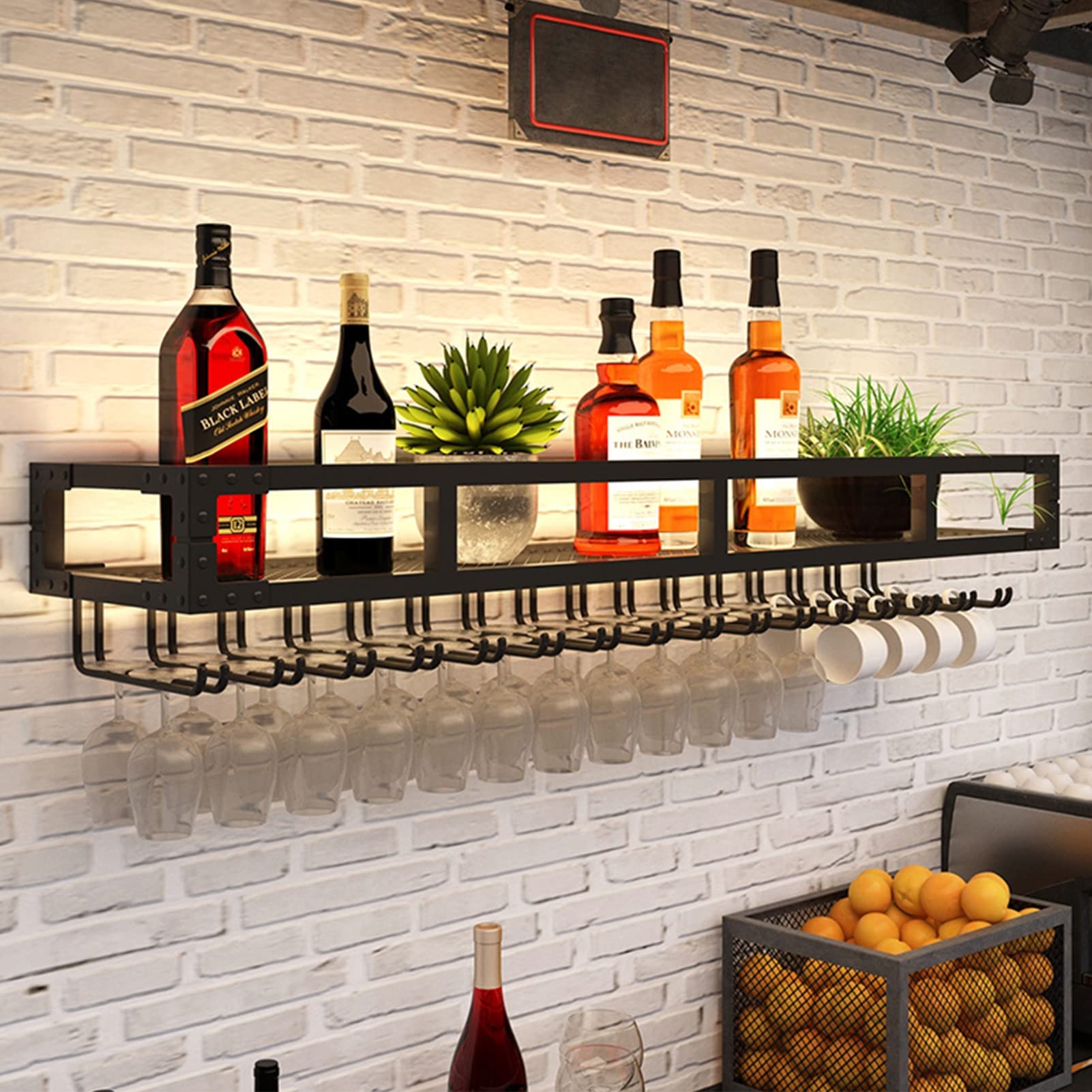 Support pour verres à pied mural : protégez vos verres et gagnez de la place