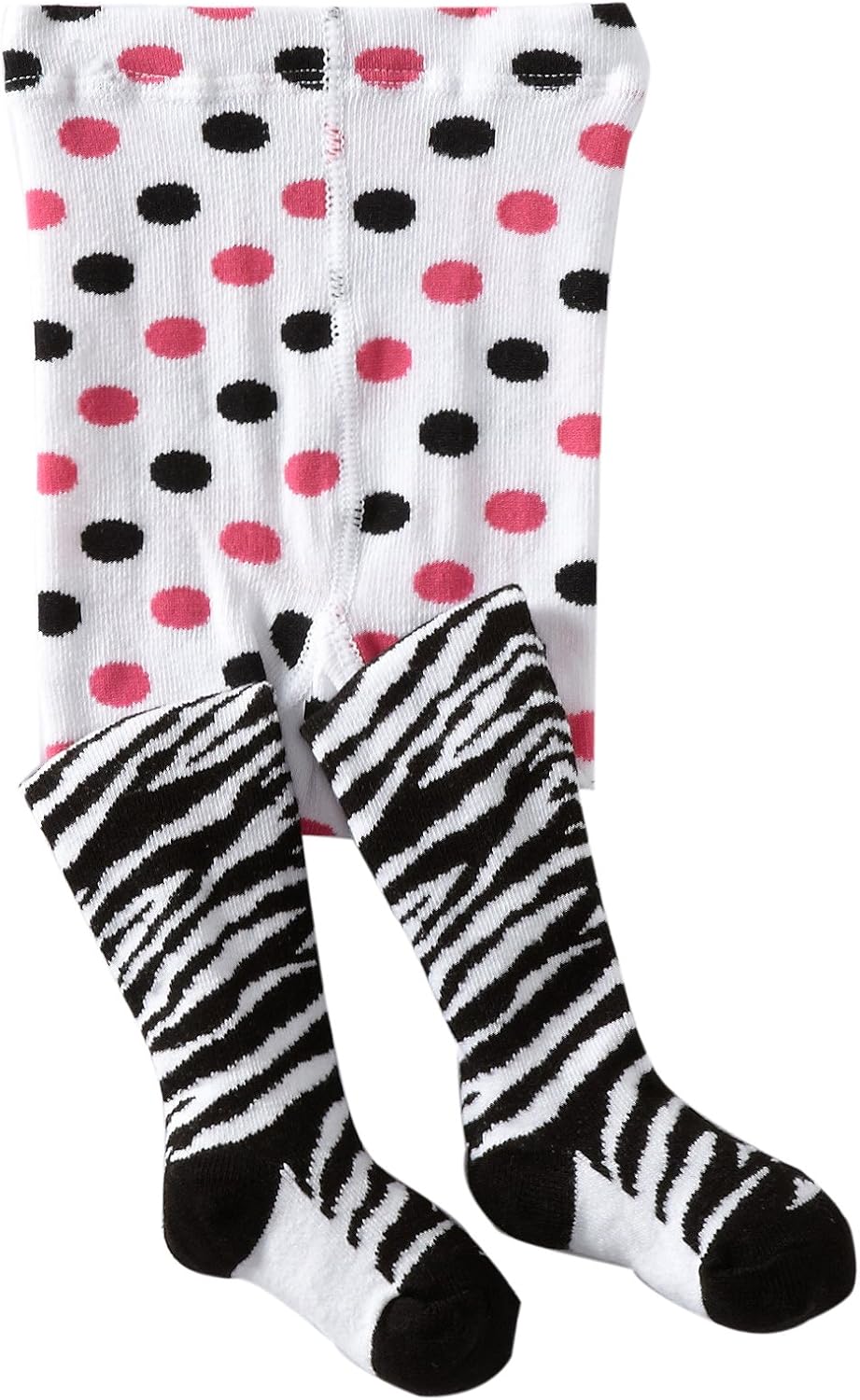Jefferies Socks Baby-Girls Newborn Zebra Tight