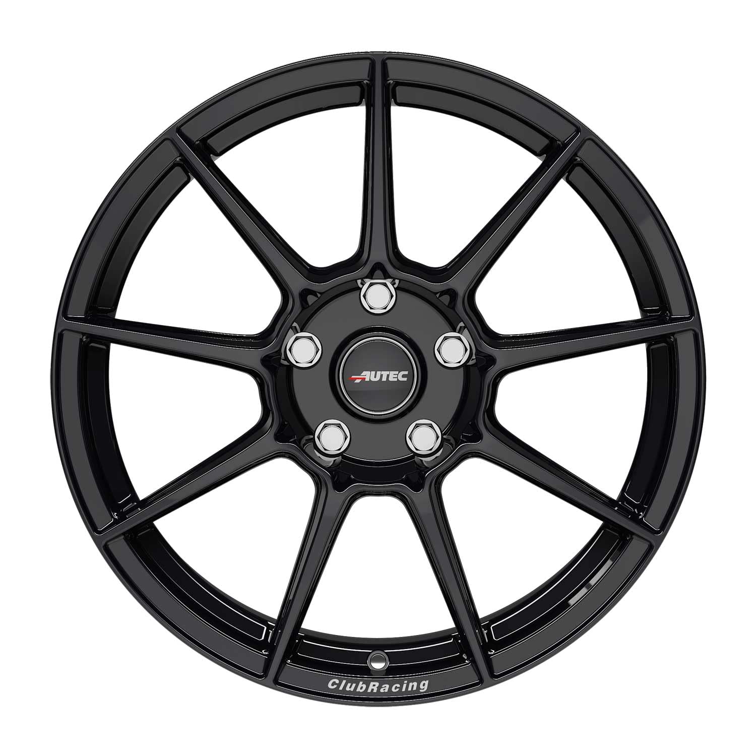 Autec CLUBRACING llanta 7.5x17 ET35 5x100 SW compatible con VW Polo New Beetle Golf IV Taigo Bora Fox T-Cross
