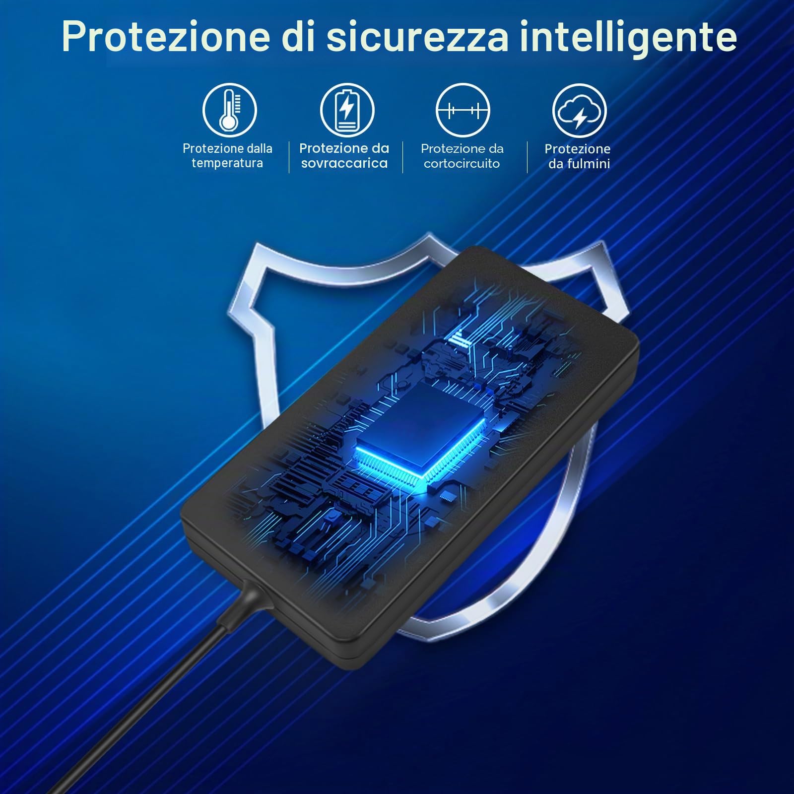 Alimentatore USB 330W per MSI Raider GE78 GE77 GE76 GE67 MSI Vector GP76 GP66 Titan GT77 MSI MS-1545 MS-17K5 MS-17Q1 MS-17S1 A20-330P1A ADP-330CB B