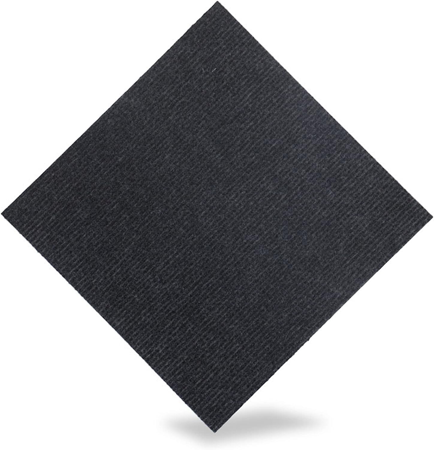 Cxvhsertwr Black Carpet Squares, 40Pcs(Black)