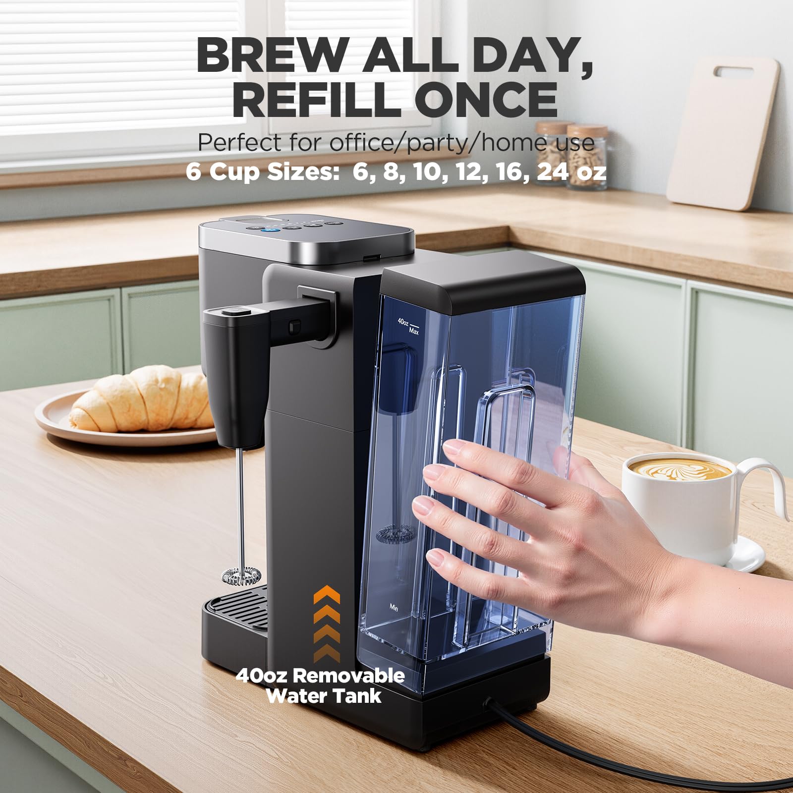 How to Use Milk Frother With Single-Serve Coffee Maker: Easy Steps
