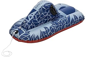 Franklin Sports Inflatable Snowmobile Snow Sleds + Sleds