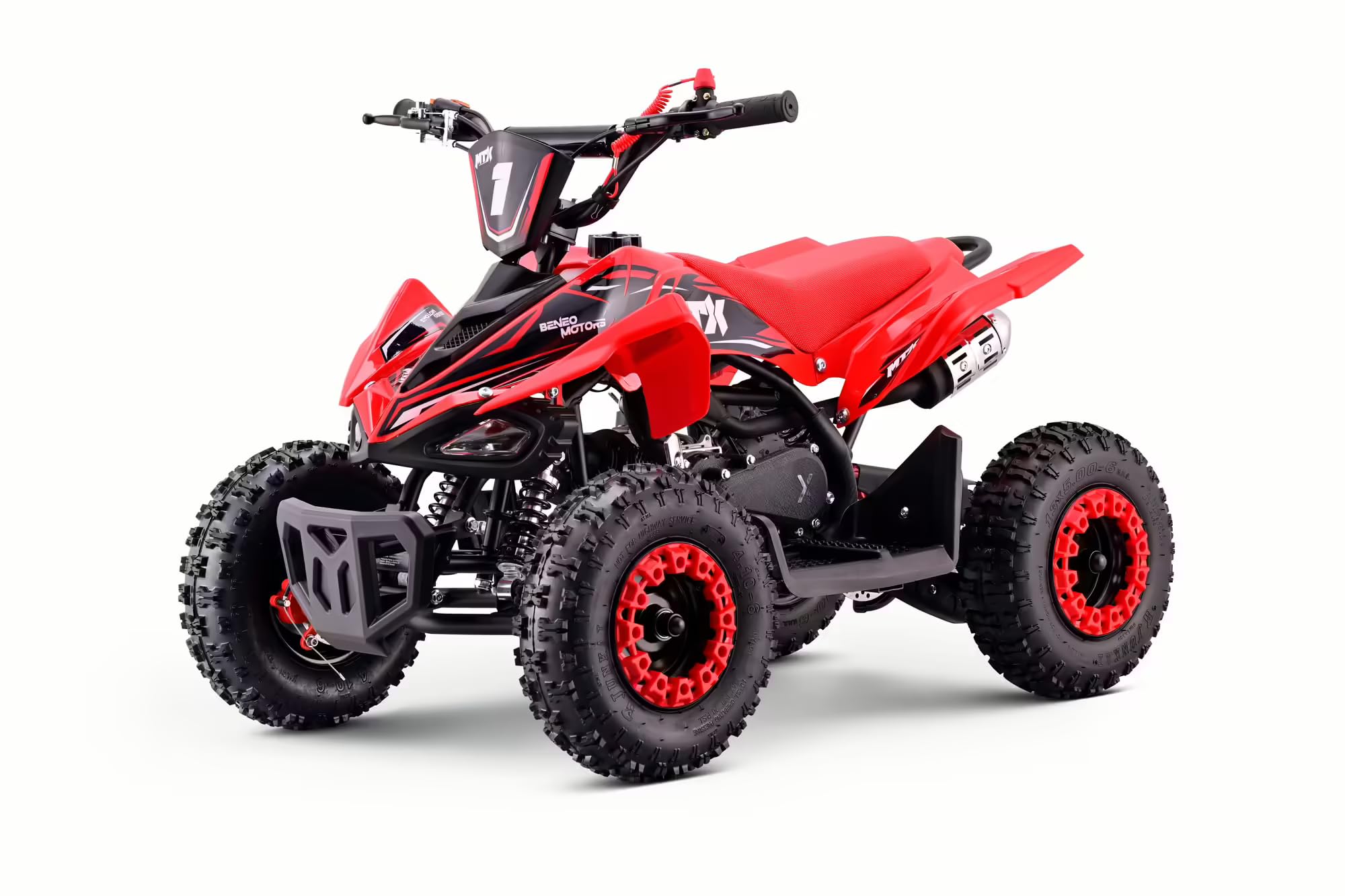 Quad benzynowy dla dzieci MTX 50cc | czerwony