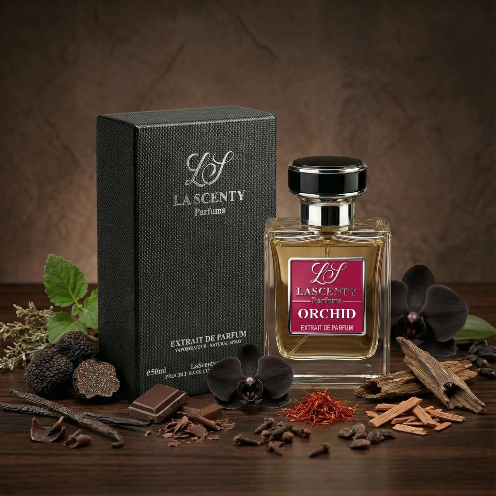 ORCHID Inspired by Black Orchid, Deep Floral Amber Perfume for Women, Long Lasting Intense Fragrance with Strong High Projection, 50 ml EDP - Image 3