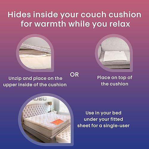 Miniatura 8 de Clip de cama de 3 pulgadas para calentar, correa ajustable para calentador de cama King y Queen, uso en las dos esquinas superiores para mantener el