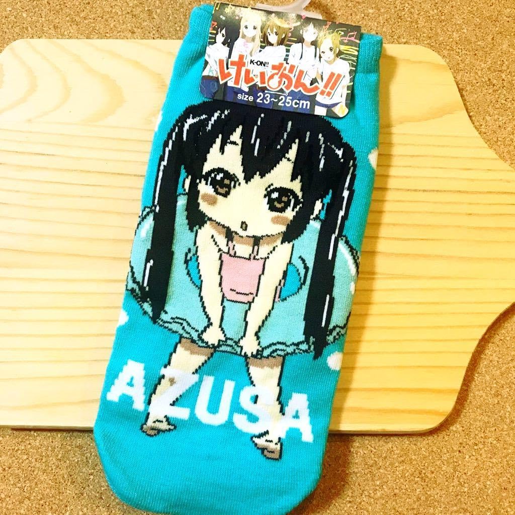 Amazon.co.jp: けいおん 靴下 中野 梓 K-ON 放課後ティータイム HTT 京