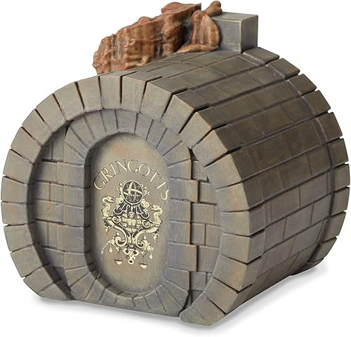Miniatura 6 de Enesco The Wizarding World of Harry Potter Gringotts Vault - Banco de monedas, 6.26 pulgadas, multicolor