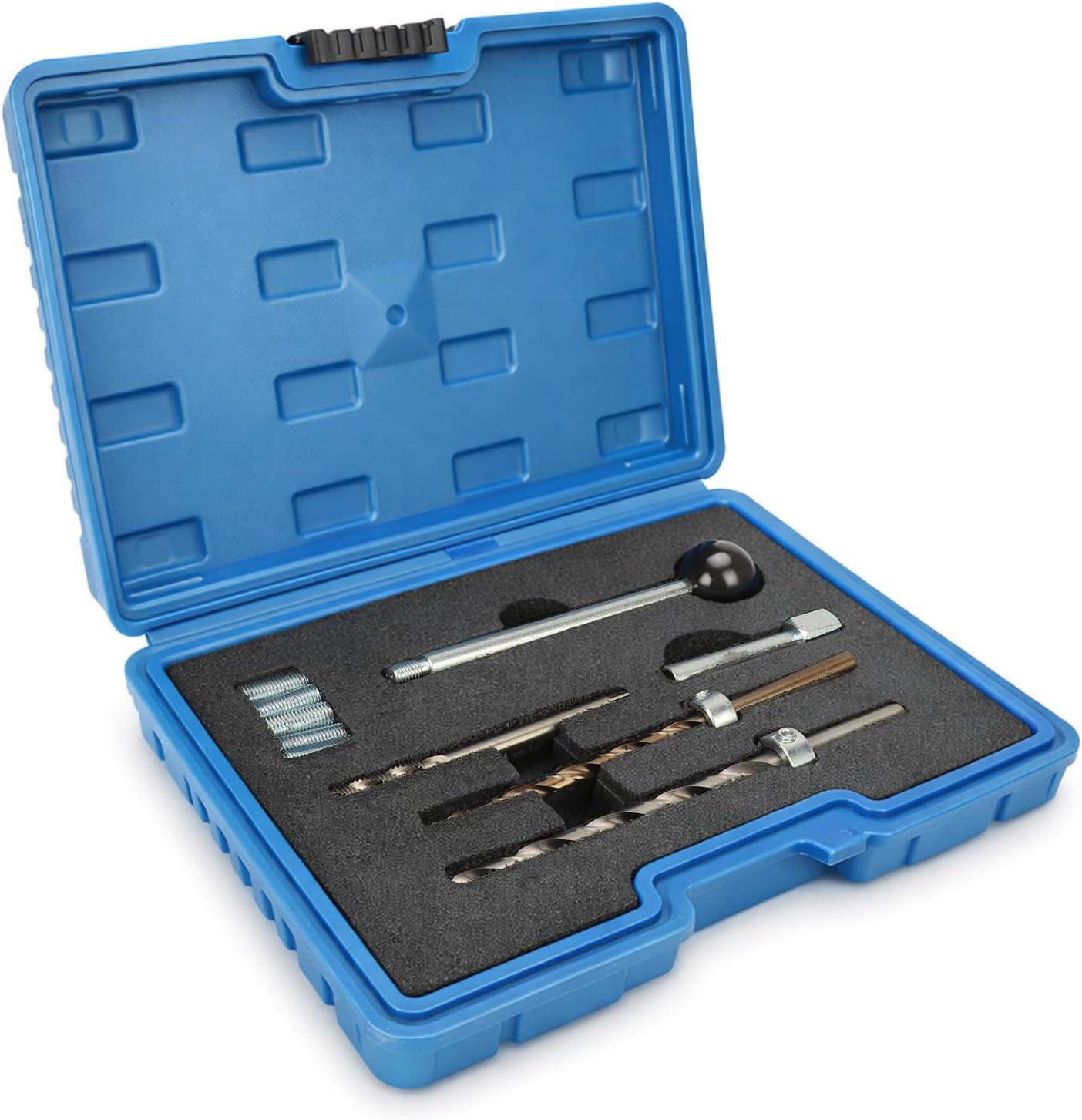 Keenso Injector Clamping Bolt Thread Repair Kit, High-Strength Repair Kit CDi Engines Time-Saving Thread Restoration Tool