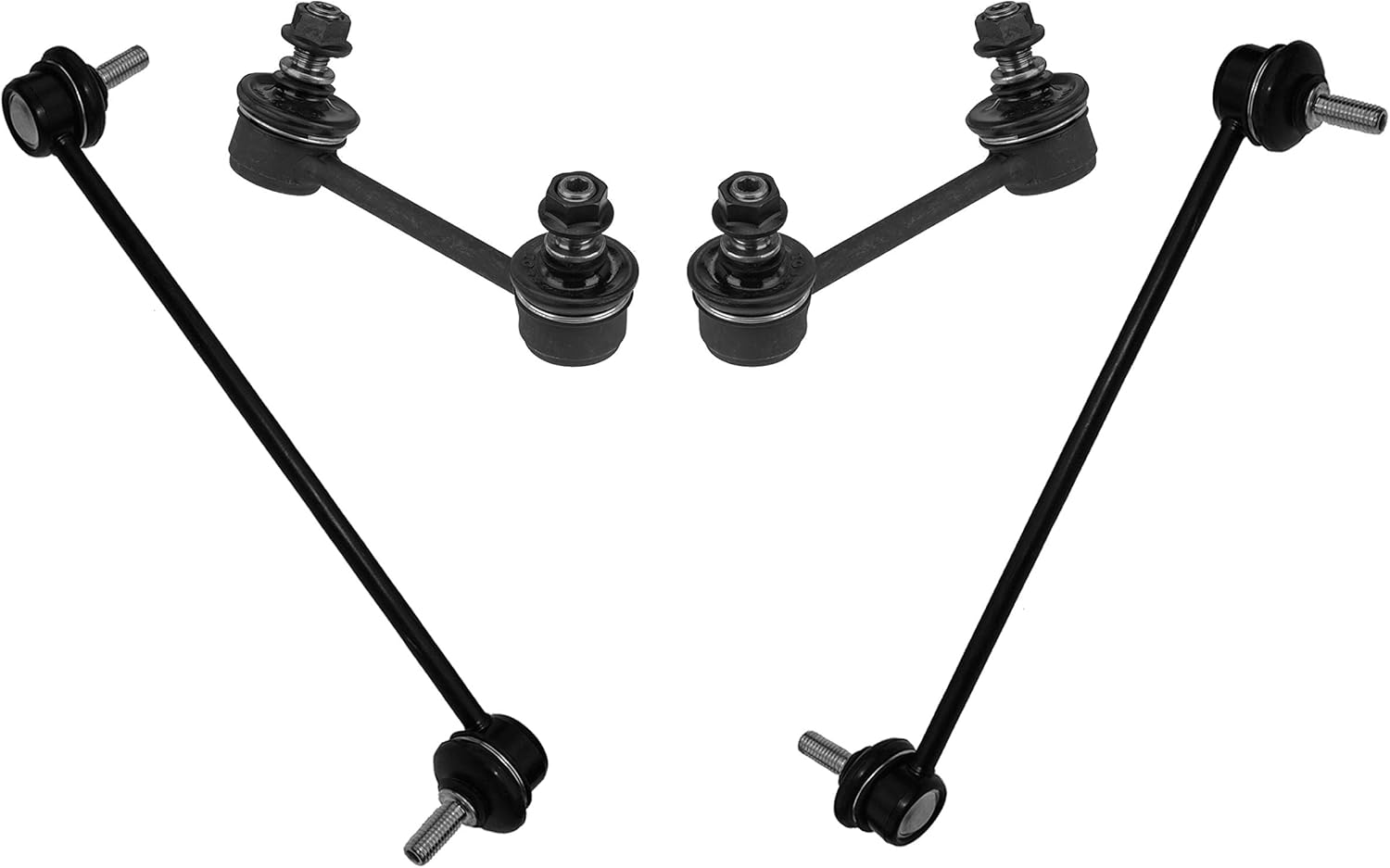PartsW - 4 Pc Rear Front Sway Bar Stabilizer Bar Link Suspension Kit