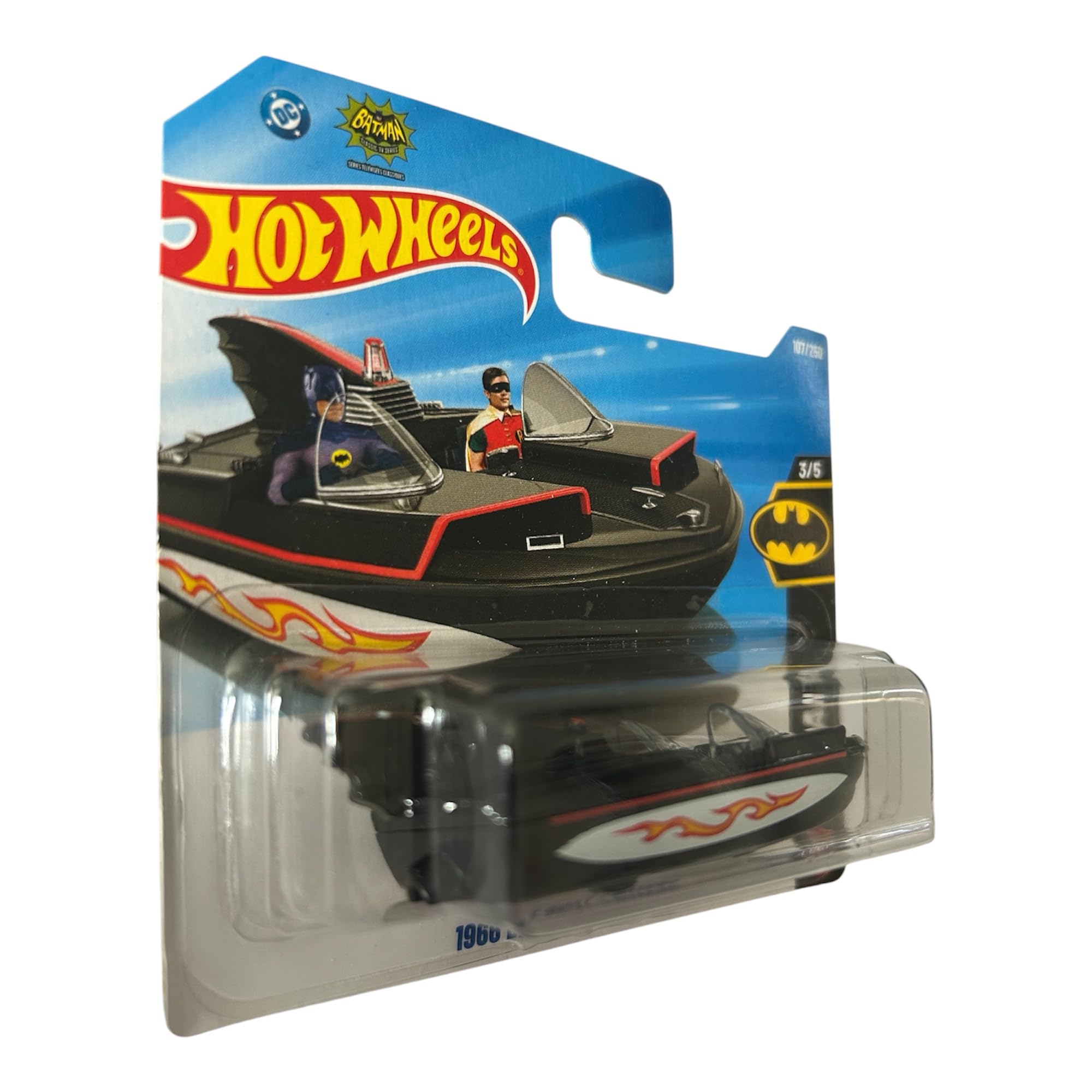 Amazon.com: Hot Wheels 1966 Bat Boat [Black] Batman 3/5, 107/250