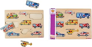 Eichhorn Puzzle Einsatzfahrzeuge, 10 Teile