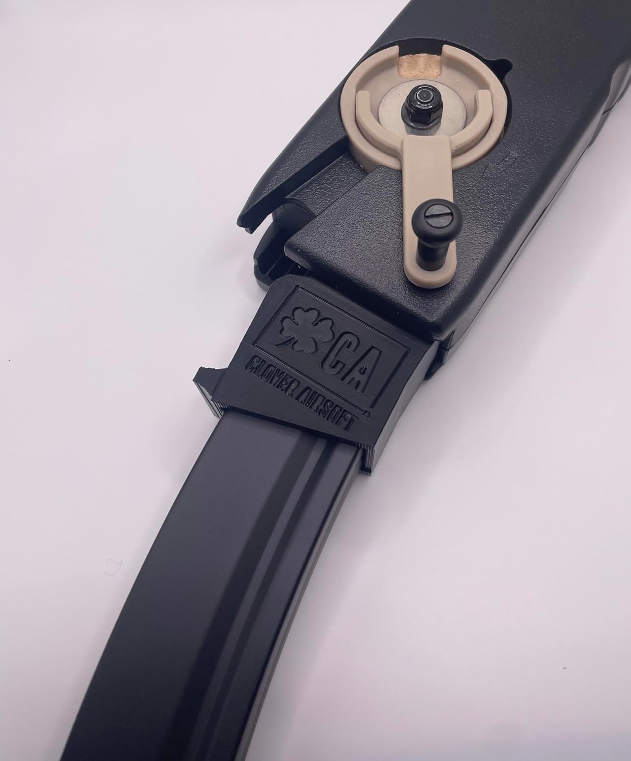 Clover Airsoft-Mag Adapter for Speed Loaders, Odin M12 Sidewinder and Similar Loaders, 3D Printed Durable Polymer