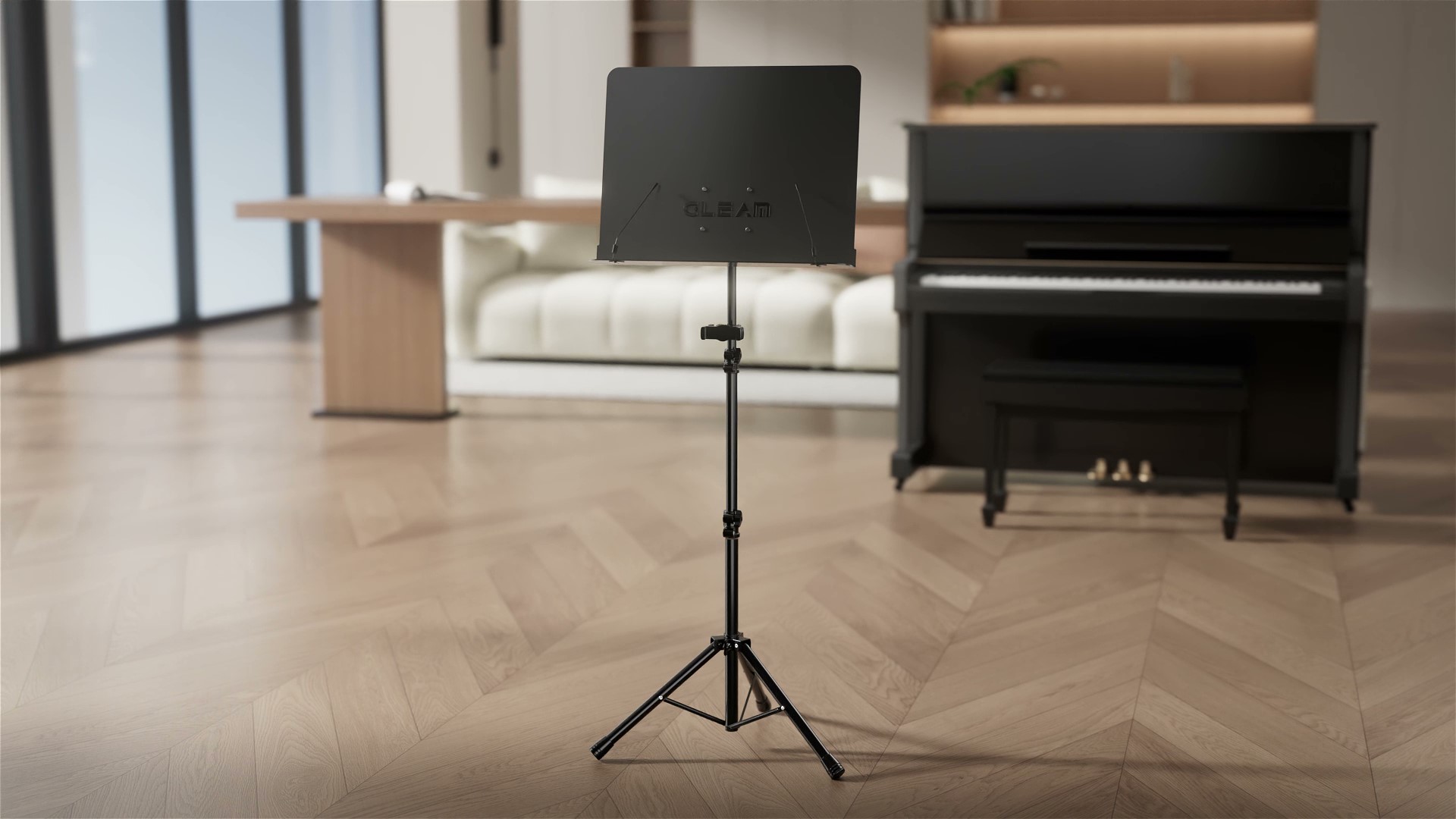 Amazon.co.jp: GLEAM 譜面台 - 楽譜スタンドメタルキャリング