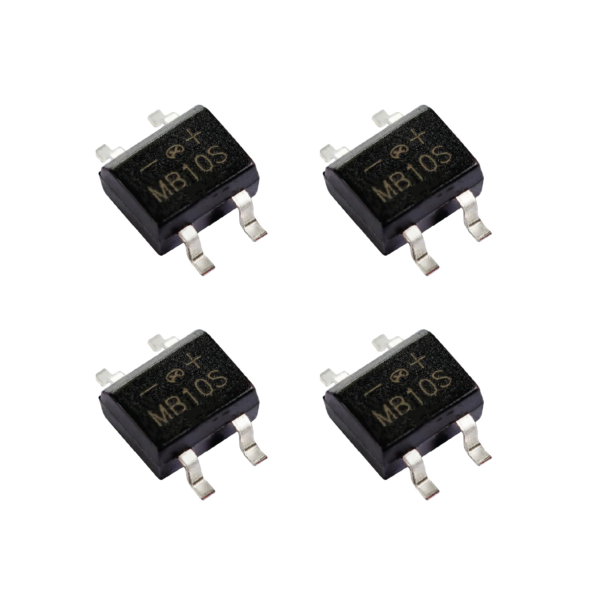 Ponte raddrizzatore MB10S 1000V 0.5A SMD SOIC-4