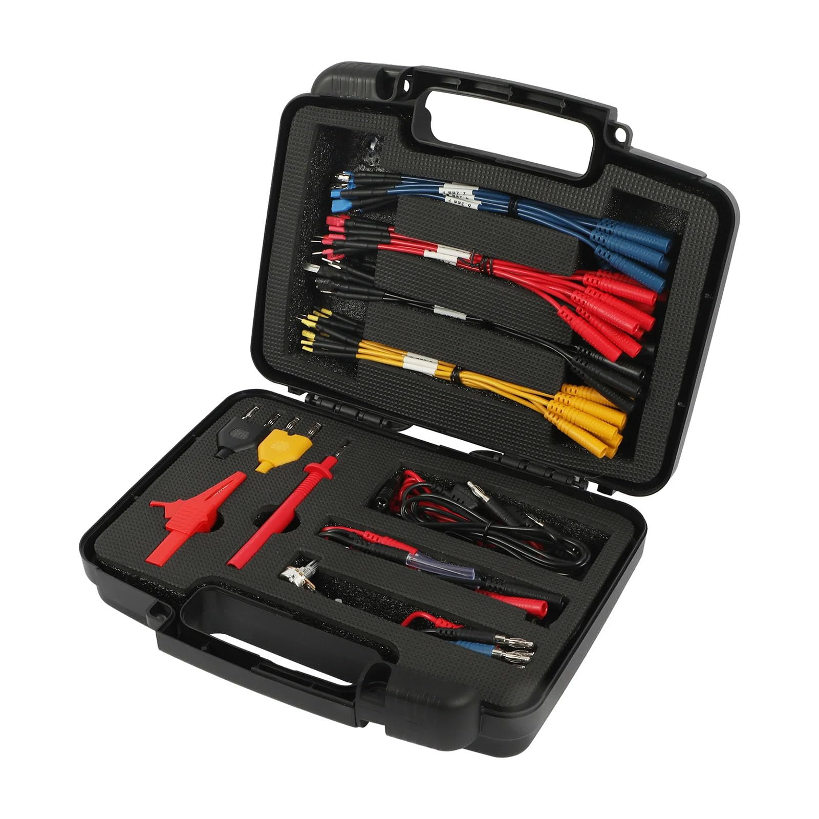 68Pcs Automotive Circuit Testing Leads Set Car Electrical Testing Set Simple Operate for Car Electrical Diagnosis & Multimeter Connection Banana Outlet Link