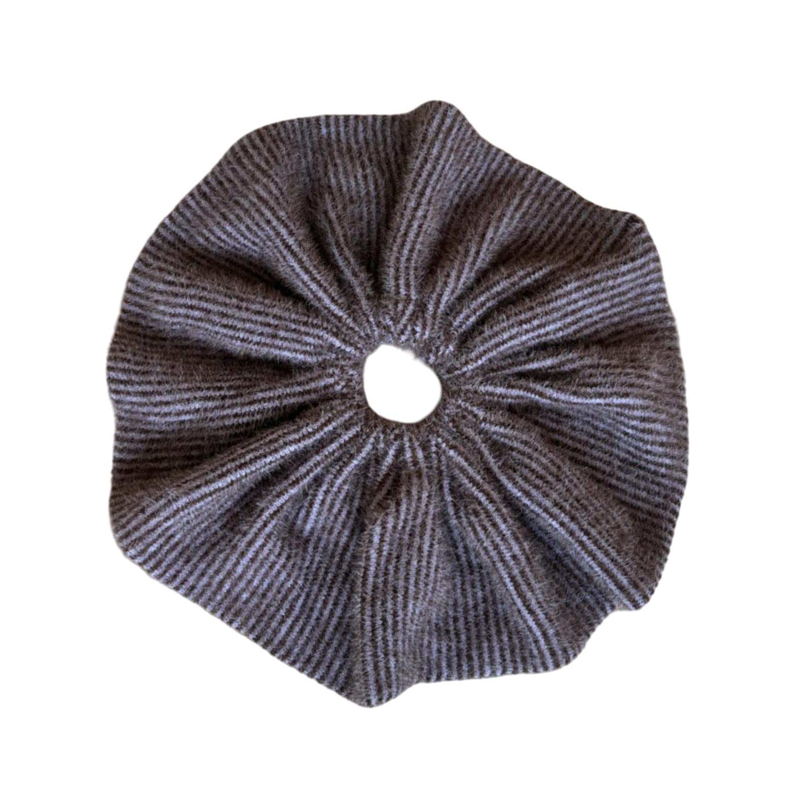 YUXITA Stylish Headwear Oversized Knit Hair Scrunchies Soft Elastic Hair Tie For Women Daily Casual Sports