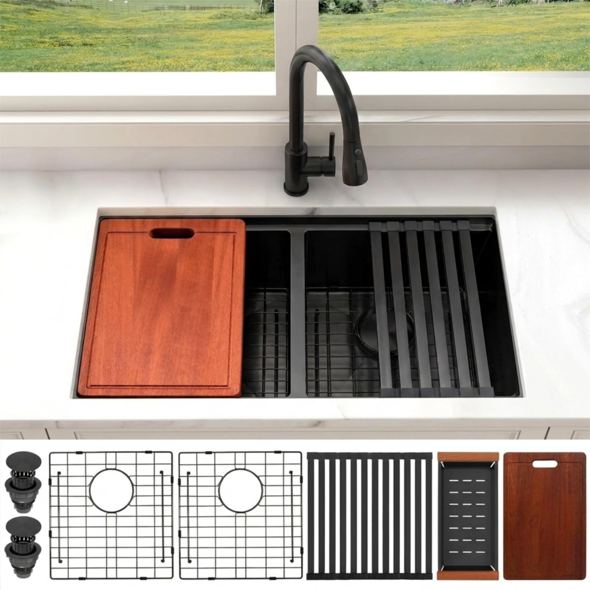 Zeesink Double Bowl Kitchen Sink
