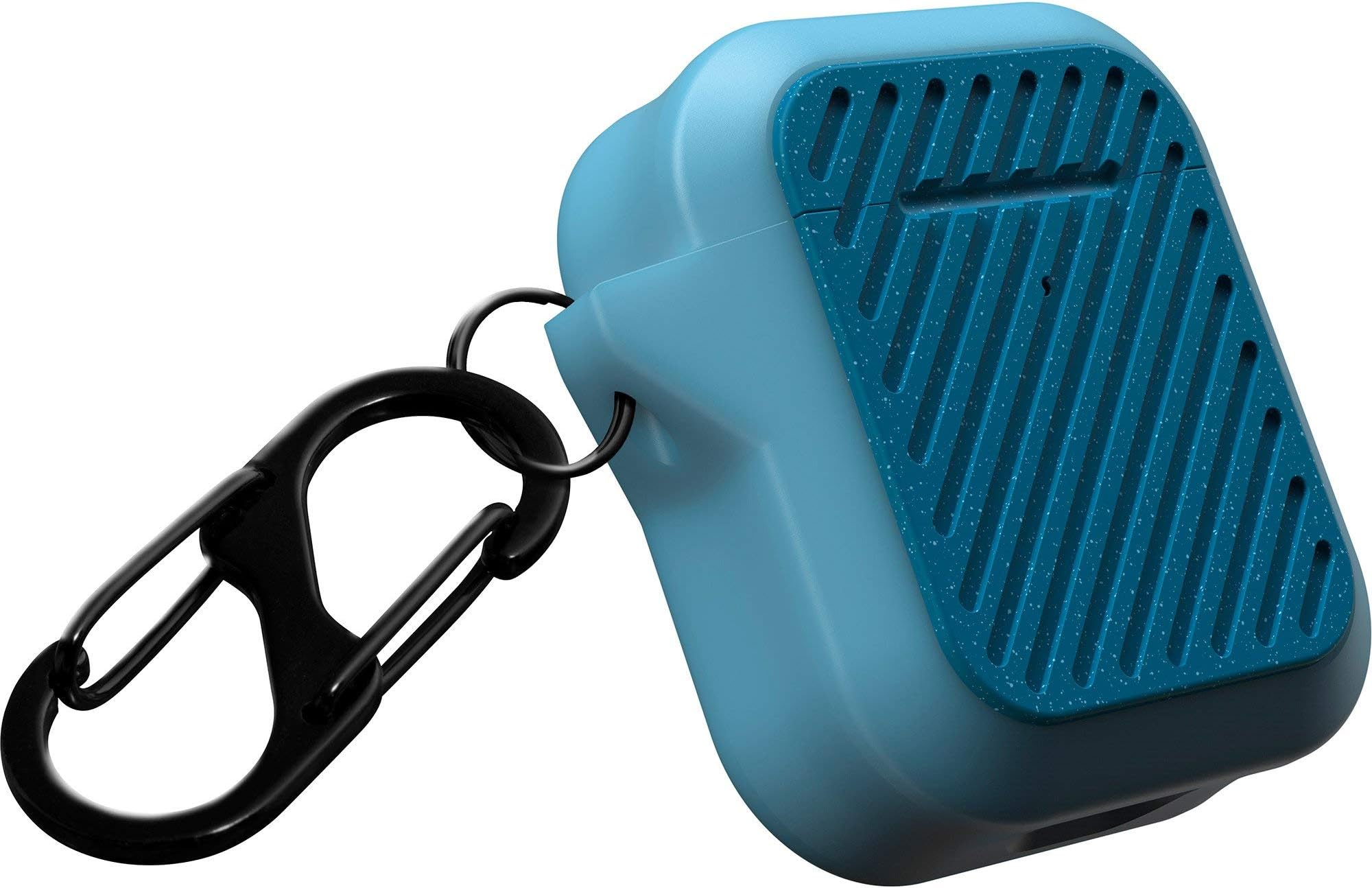 LAUT - Capsule IMPKT for AirPods 2 and 1 Charging Case | Ultra-Tough | Impact Ready | Front LED Visible (Marine)