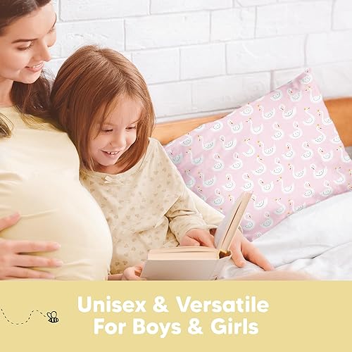 Miniatura 192 de KeaBabies Funda de almohada para niños pequeños de 13 x 18 pulgadas, funda de almohada de algodón orgánico para niños, niñas, funda de algodón suave