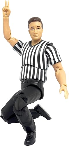 Miniatura 4 de Árbitro definitivo con articulación de lujo para figuras de acción de lucha libre