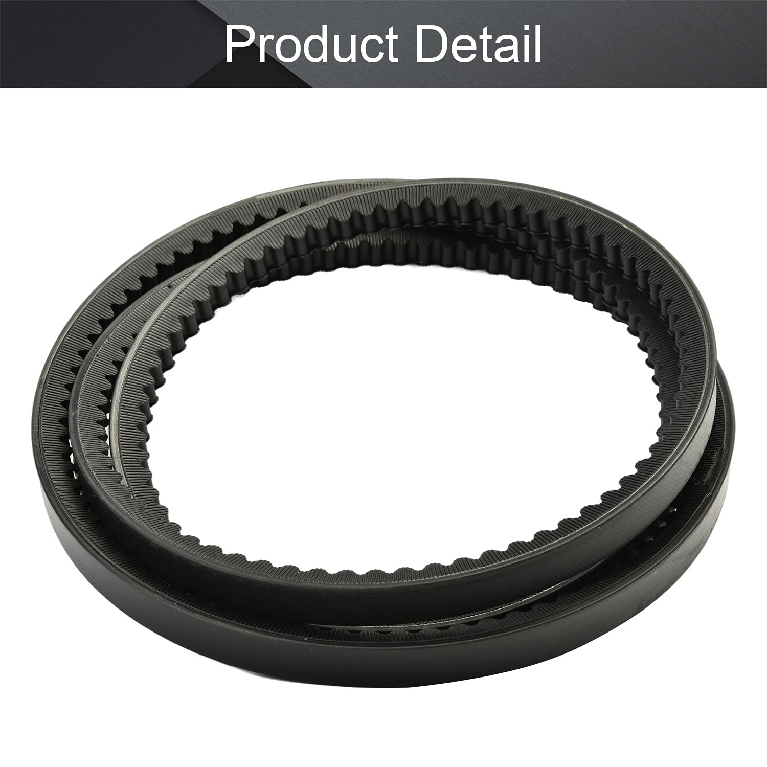 Othmro Triangle Belt Industrial Belt BX80 Drive V-Belts Inner Girth 80inch Industrial Power Rubber Drive Belt Replacement Belt Transmission Belt for Lathes Table Saws Band Saws Black — Amazon image 4
